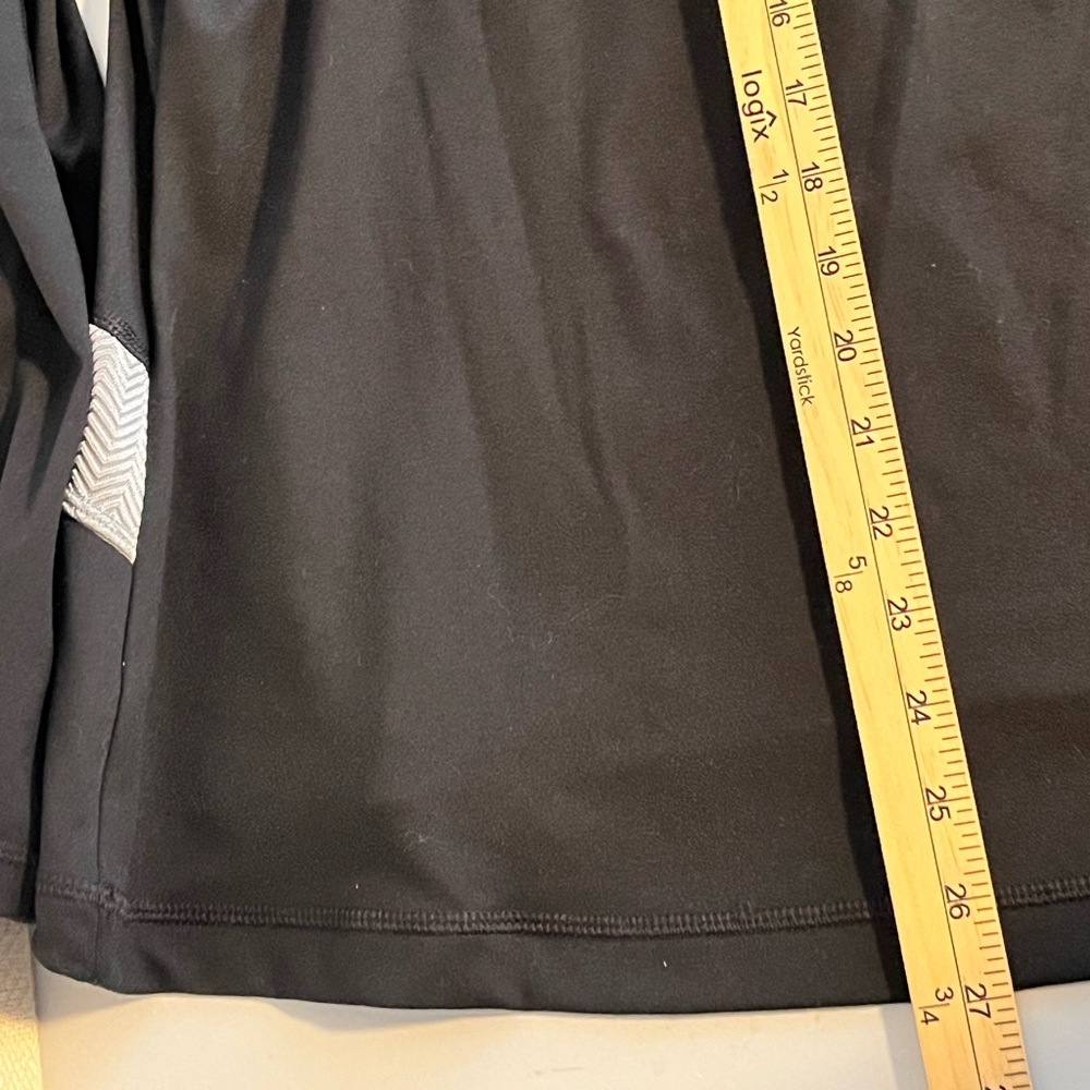 Sporty FILA Sport NWT Black X-Large Women Quarter-Zip Pullover Media Pocket - Picture 6 of 10